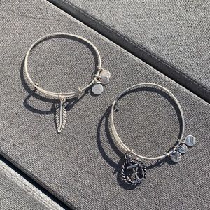 ALEX AND ANI SILVER CHARM BRACELETS JEWELRY